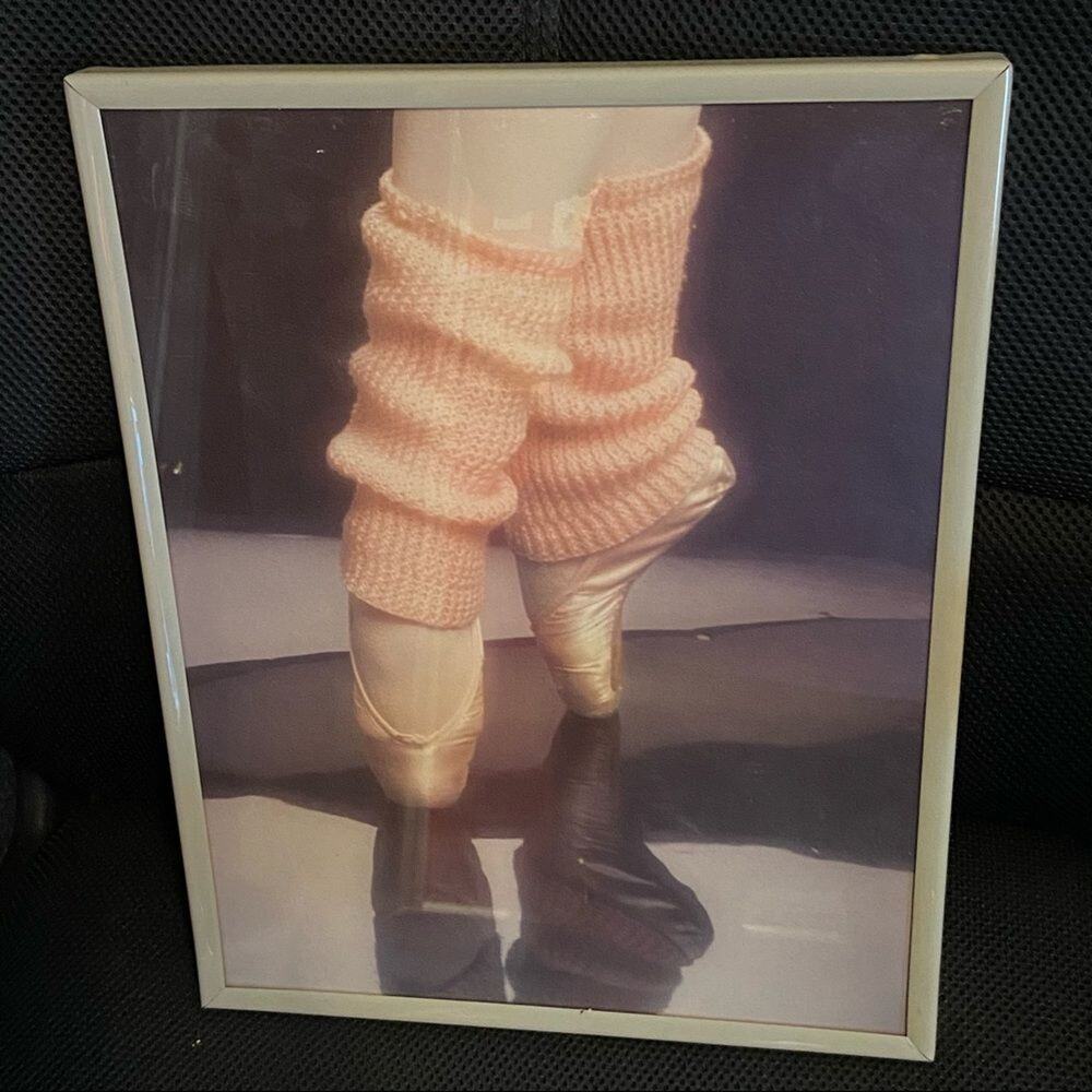 Ballerina shoe 14x11 wall decor